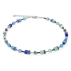 Coeur De Lion GeoCUBE® Necklace Blue-Green