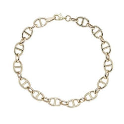 9ct Gold Marina Link Bracelet