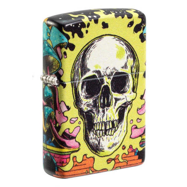 Zippo Glow in the Dark Skull Design Lighter