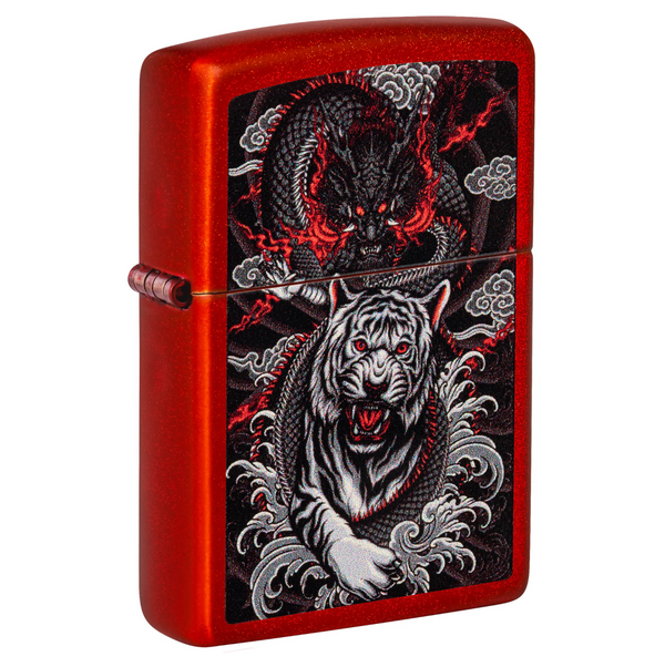 Zippo Dragon Tiger Design Lighter