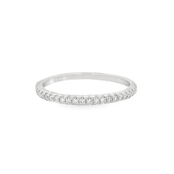 Diamond 24 Stone Diamond Eternity Ring 9ct White Gold