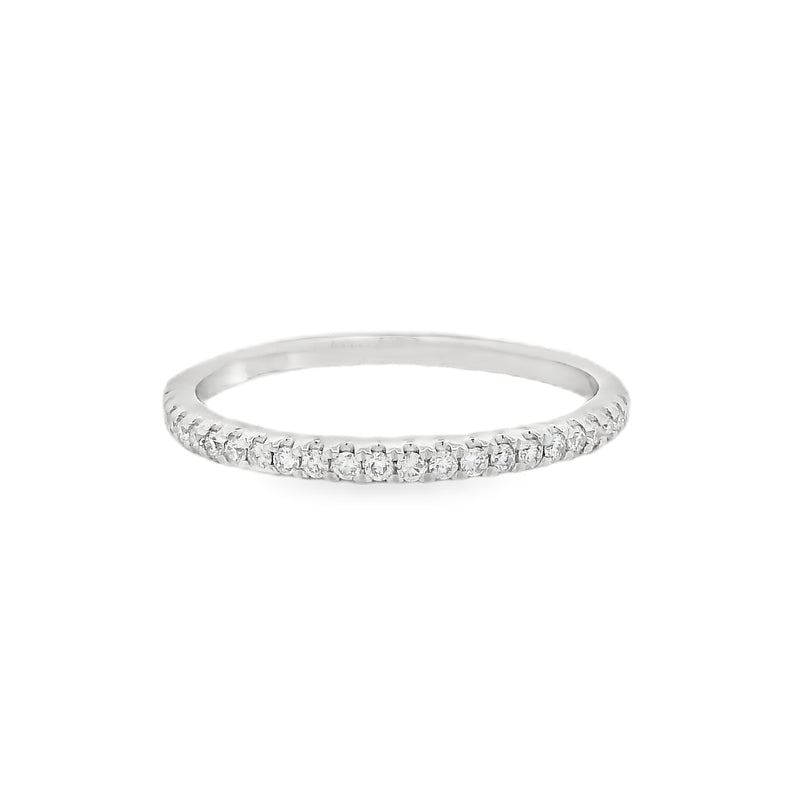 Diamond 24 Stone Diamond Eternity Ring 9ct White Gold