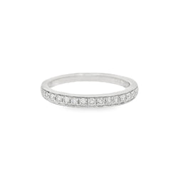 Diamond 20 Stone Diamond Eternity Ring 9ct White Gold