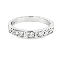 Diamond 0.50ct Eternity Ring Platinum