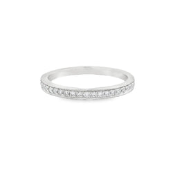 Diamond 0.15ct Eternity Ring Platinum