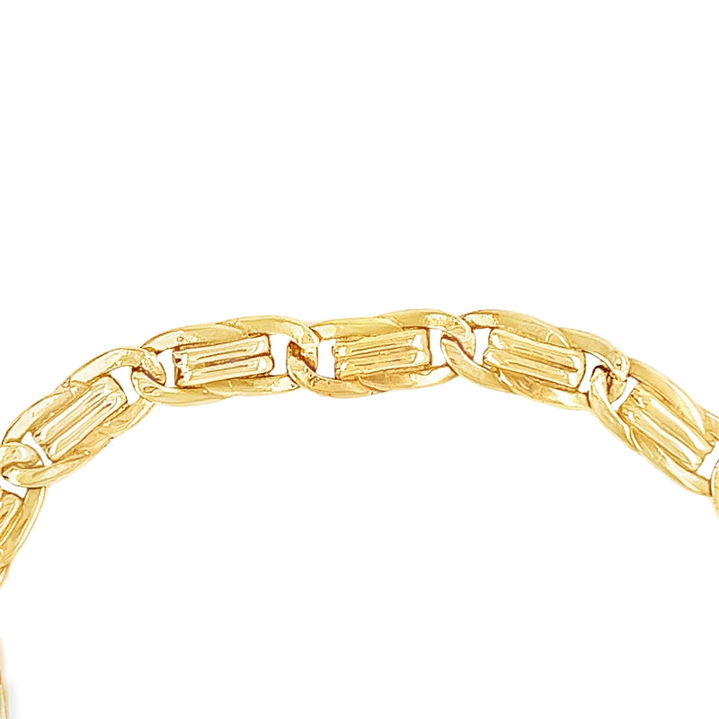 9ct Gold Flat Mariner Link Bracelet