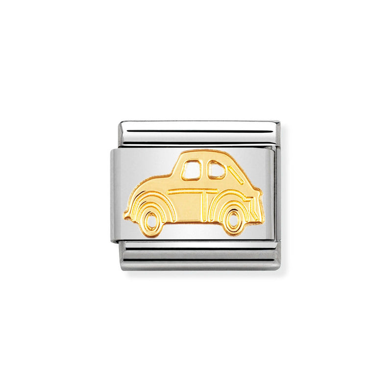 Nomination Classic Link Car Charm in Gold