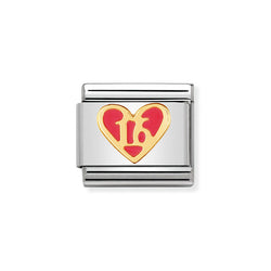 Nomination Classic Link Sweet 16 Charm in Gold