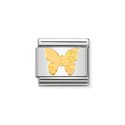 Nomination Classic Link Butterfly Versailles Charm in Gold