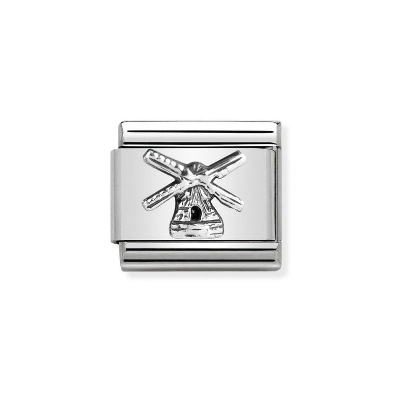 Nomination Classic Link Windmill Charm in Silver