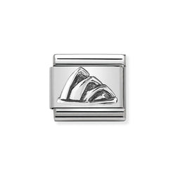 Nomination Classic Link Opera House Charm in Silver