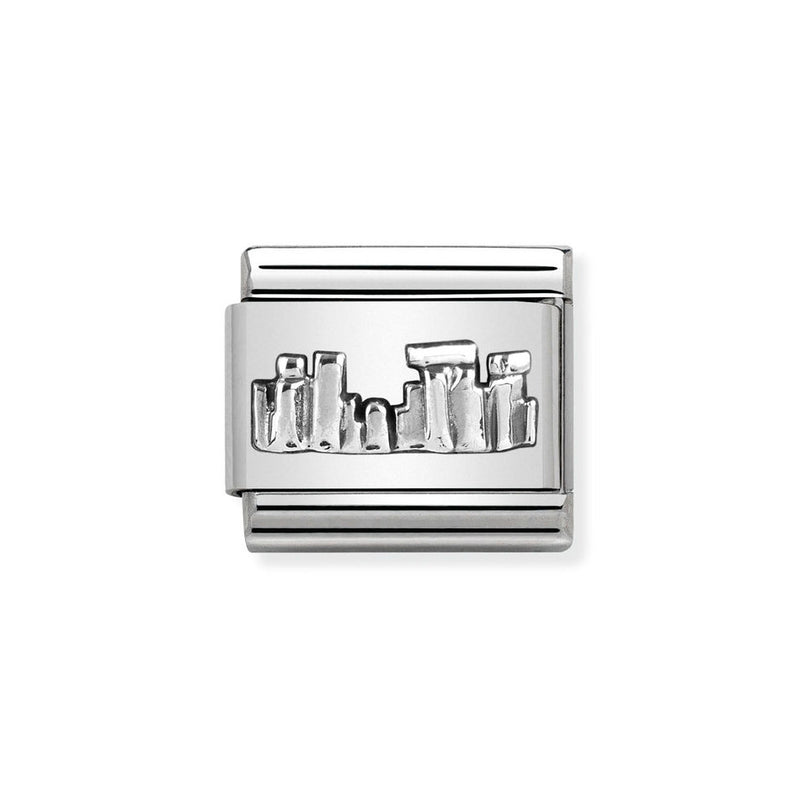 Nomination Classic Link Stonehenge Charm in Silver