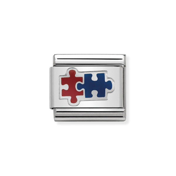 Nomination Classic Link Puzzle Charm in Silver