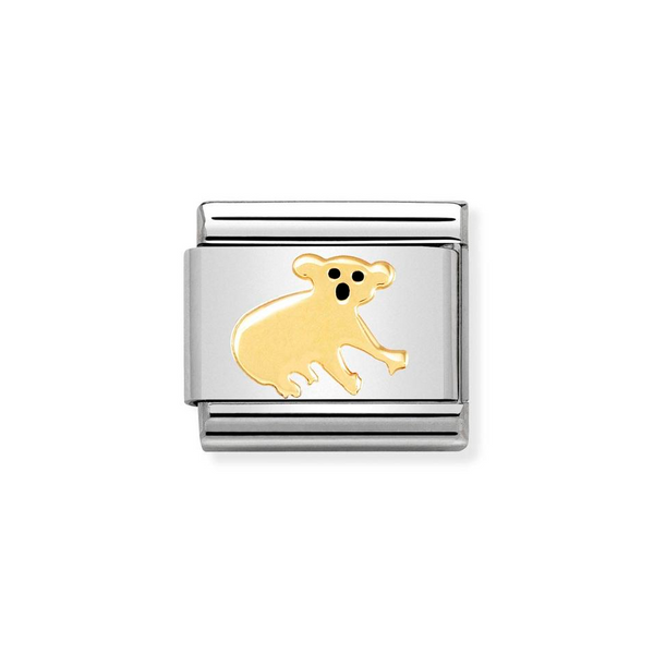 Nomination Classic Link Koala Charm in Gold