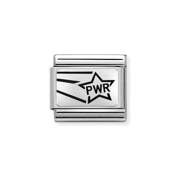 Nomination Classic Link PWR Star Charm in Silver