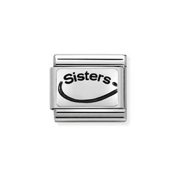 Nomination Classic Link Sisters Infinity Charm in Silver