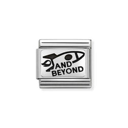 Nomination Classic Link And Beyond Rocket Charm in Silver