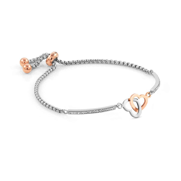 Nomination Milleluci Collection Double Heart Bracelet