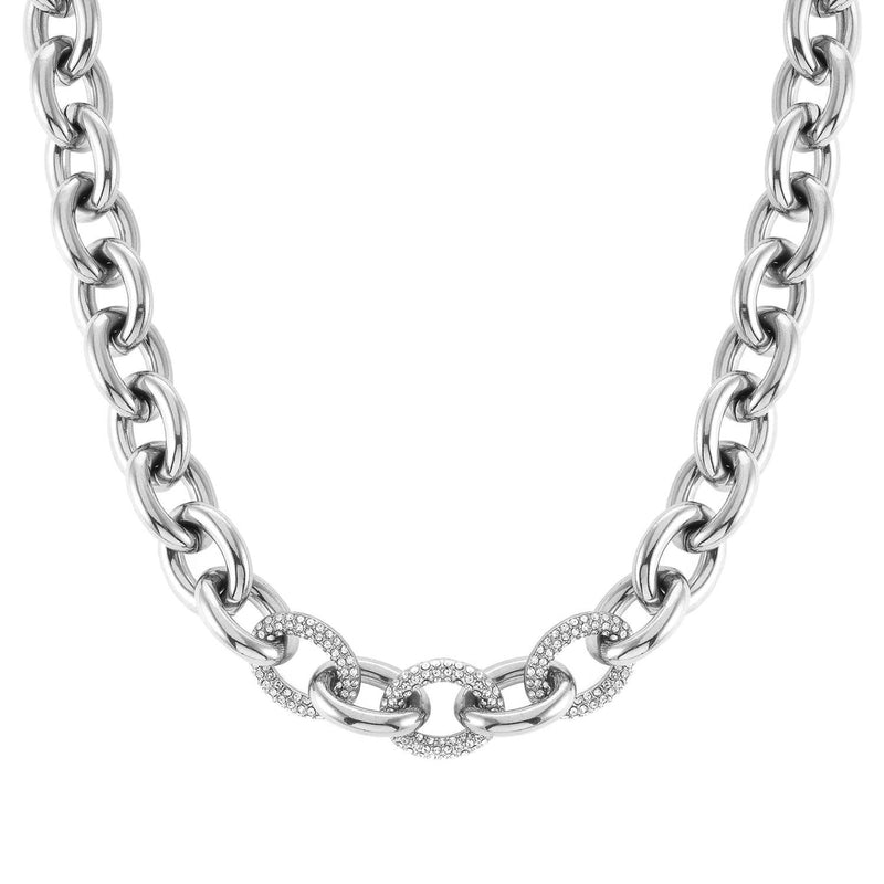 Nomination Affinity Chain Necklace with Crystals