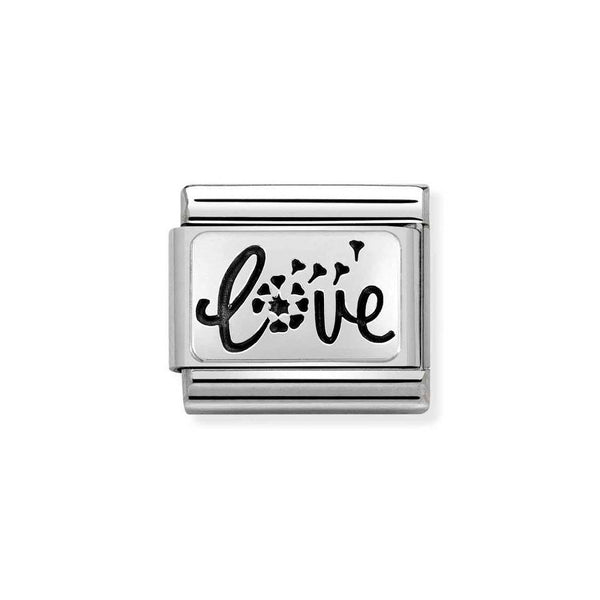 Nomination Classic Link Love Charm in Silver