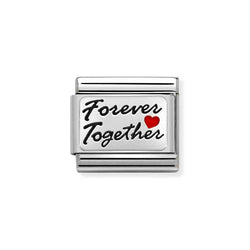 Nomination Classic Link Forever Together Charm in Silver