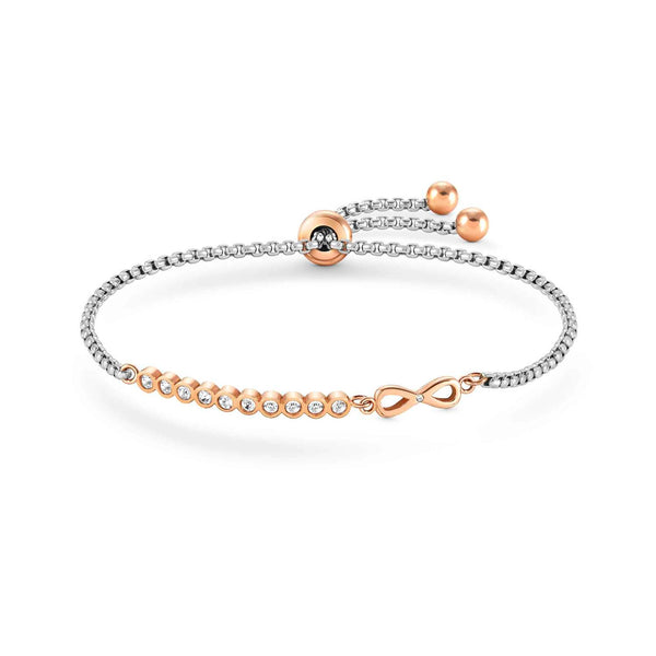 Nomination Milleluci New Edition Rose Infinity Bracelet