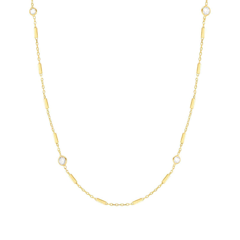 Nomination Bella Detail Edition Chain Necklace with CZ