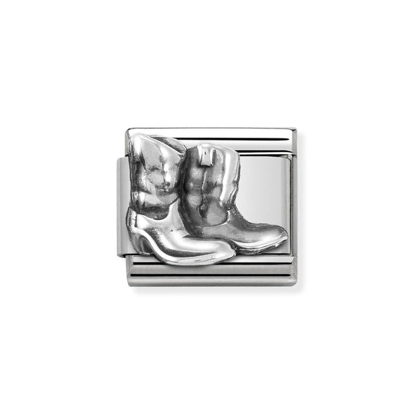 Nomination Classic Link Boots Charm in Silver