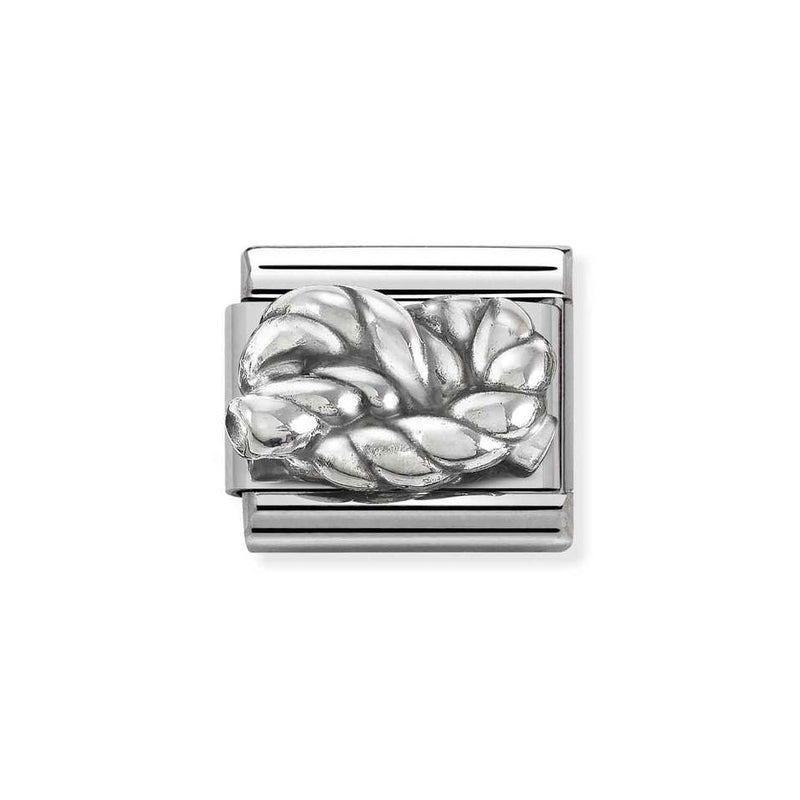 Nomination Classic Link Knot Charm in Silver