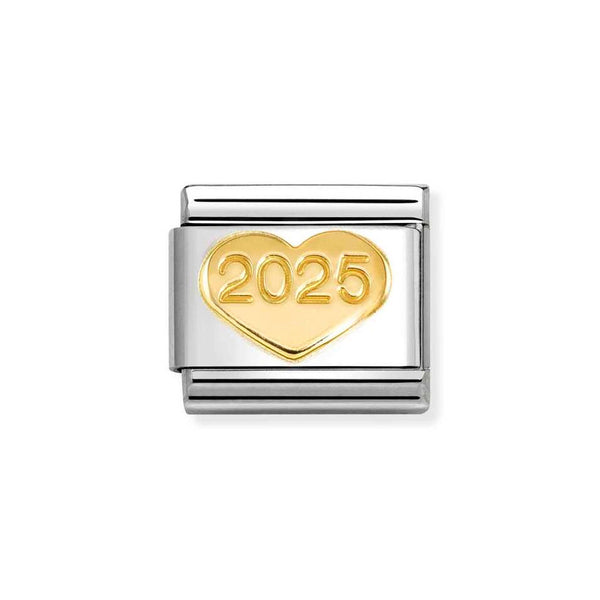 Nomination Classic Link Heart 2025 Charm in Gold