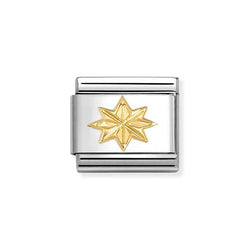 Nomination Classic Link Wind Rush Charm in Gold