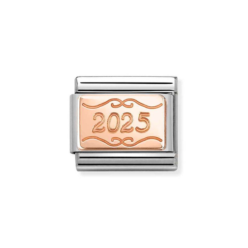 Nomination Classic Link 2025 Charm in Rose Gold