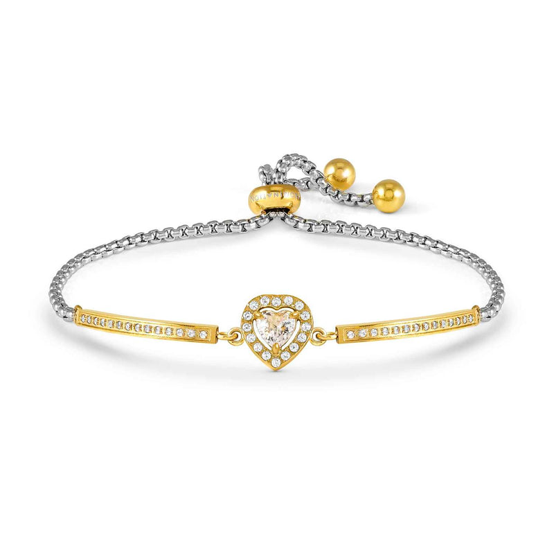 Nomination Royal Dream Collection Heart White Crystal & CZ Bracelet