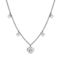 Nomination MySophie Heart Necklace with CZ