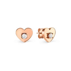 Nomination MySophie Heart Earrings with Cubic Zirconia