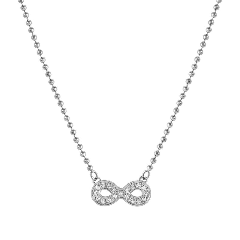 Nomination Soffio D'Amore Infinity Necklace with CZ