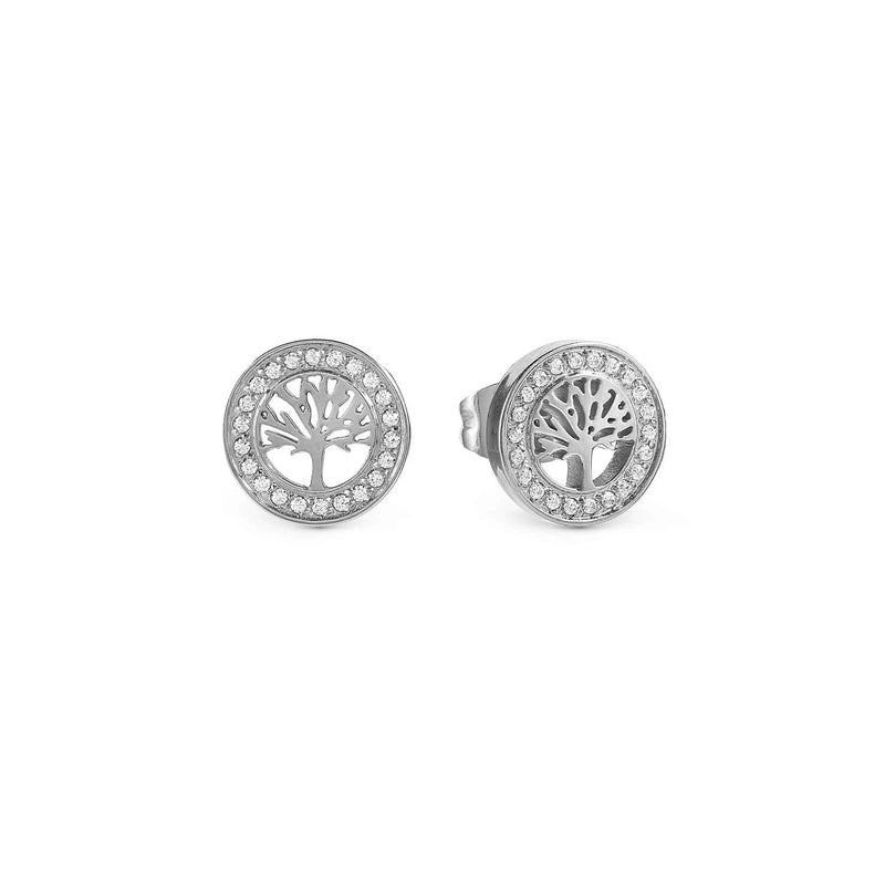 Nomination Soffio D'Amore Tree of Life Earrings with Cubic Zirconia