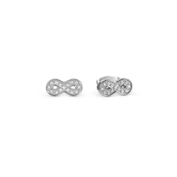 Nomination Soffio D'Amore Infinity Earrings with Cubic Zirconia