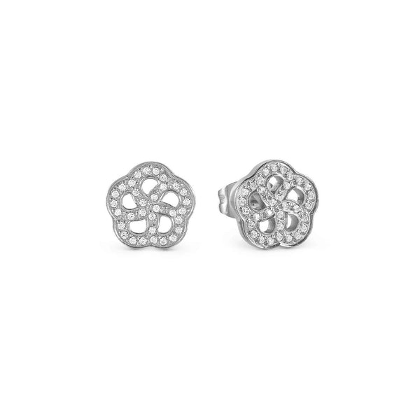 Nomination Soffio D'Amore Flower Earrings with Cubic Zirconia