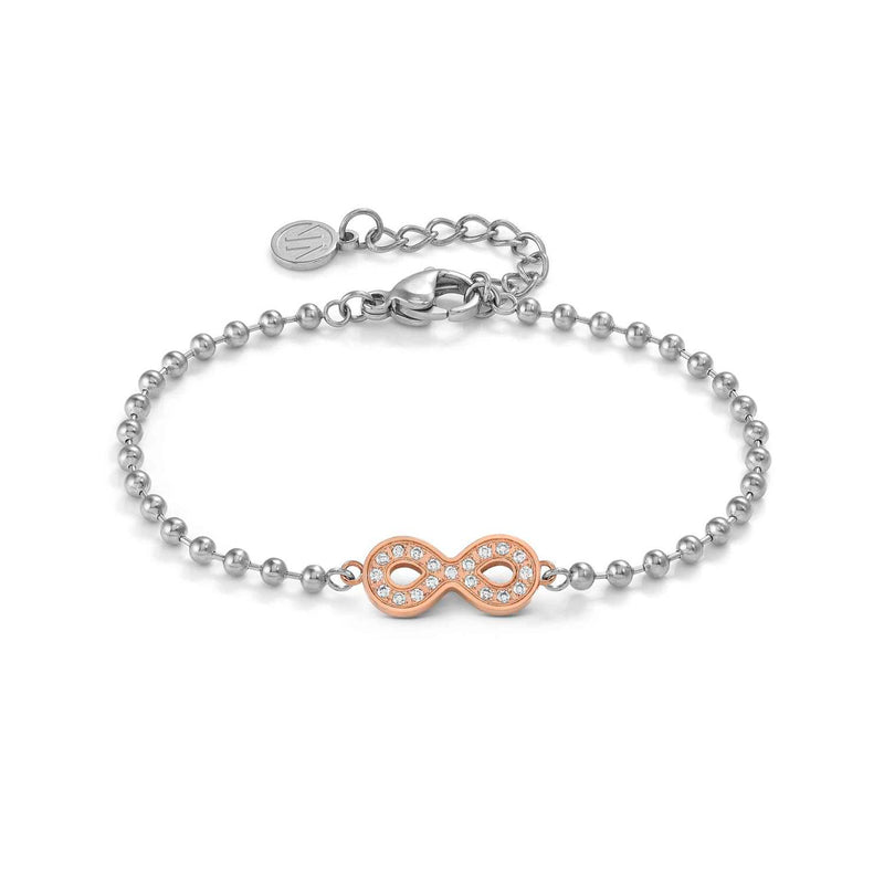 Nomination Soffio D'Amore Collection Infinity White with CZ Bracelet