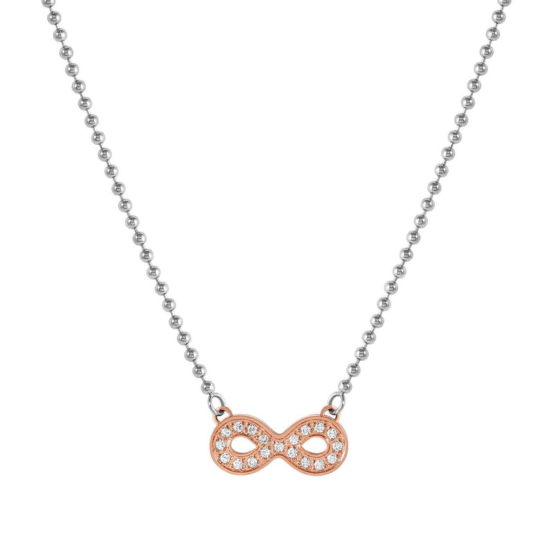 Nomination Soffio D'Amore Infinity Necklace with CZ