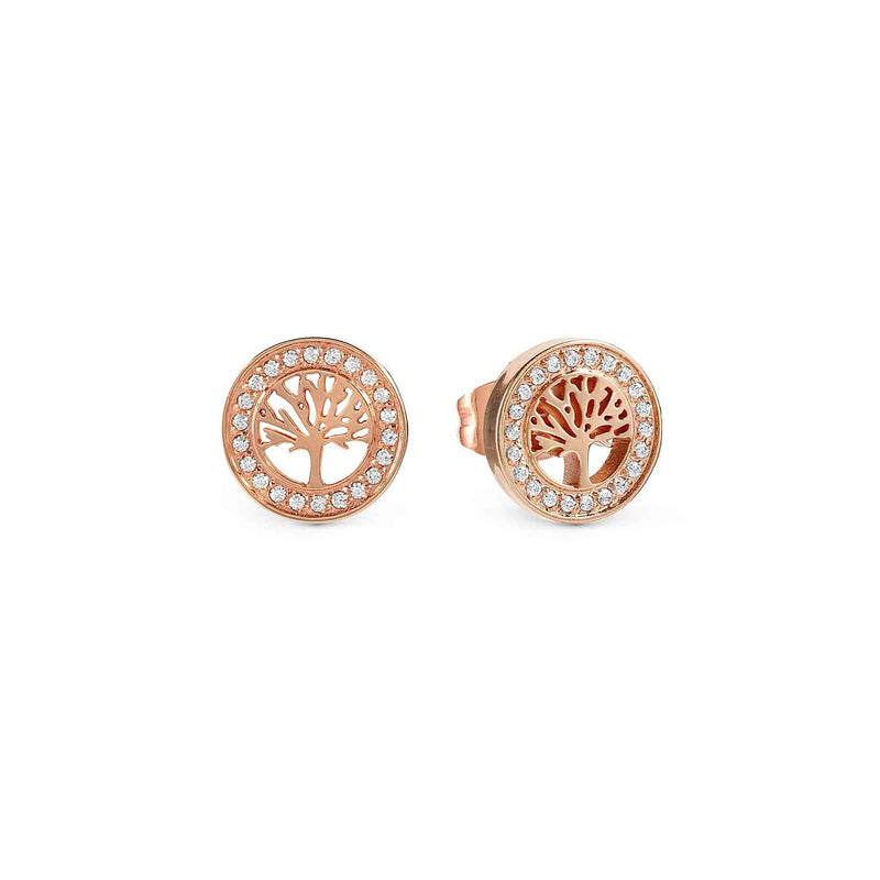 Nomination Soffio D'Amore Tree of Life Earrings with Cubic Zirconia