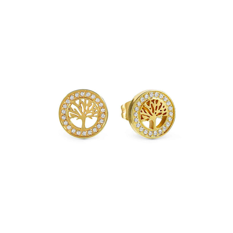 Nomination Soffio D'Amore Tree of Life Earrings with Cubic Zirconia