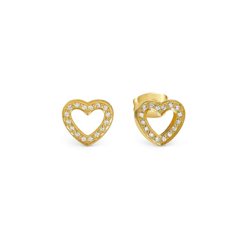 Nomination Soffio D'Amore Heart Earrings with Cubic Zirconia