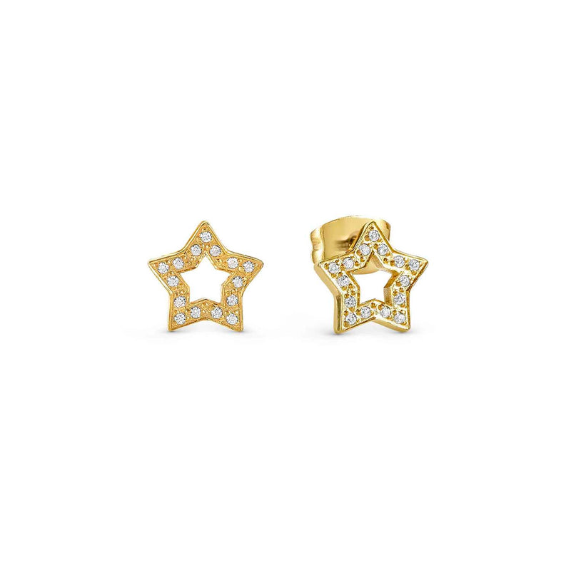 Nomination Soffio D'Amore Star Earrings with Cubic Zirconia