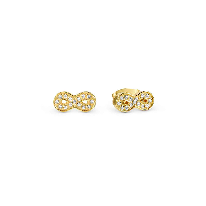 Nomination Soffio D'Amore Infinity Earrings with Cubic Zirconia