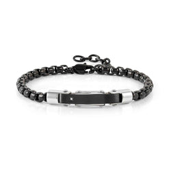 Nomination Strong Diamond Bracelet Black PVD