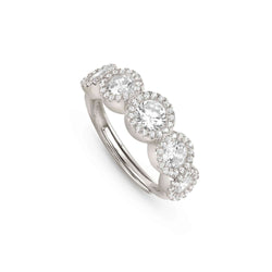 Nomination Seidivina 5 CZ Halo Ring