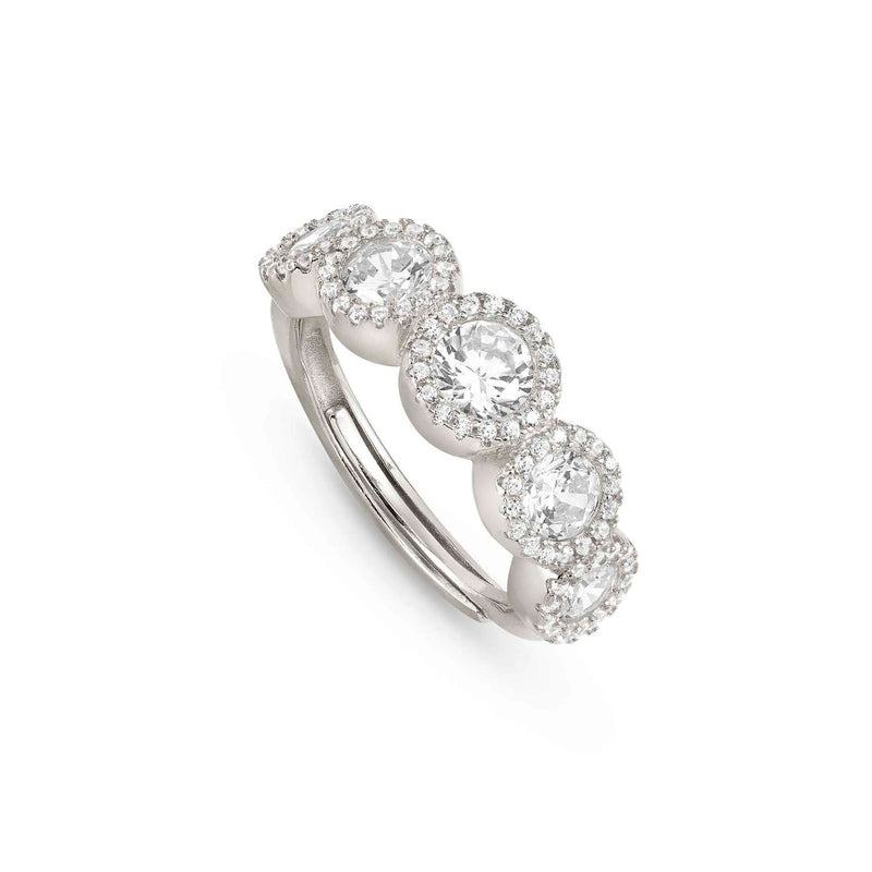 Nomination Seidivina 5 CZ Halo Ring