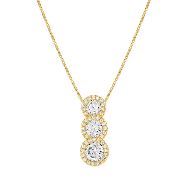 Nomination Seidivina Triple Halo Necklace